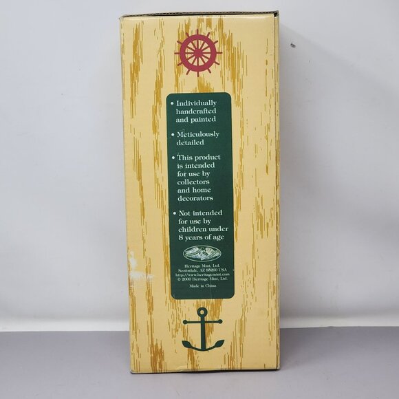 Heritage Mint Nautical Collection 13"‎ Candy Cane Lighthouse Decorative Figurine - Picture 14 of 16